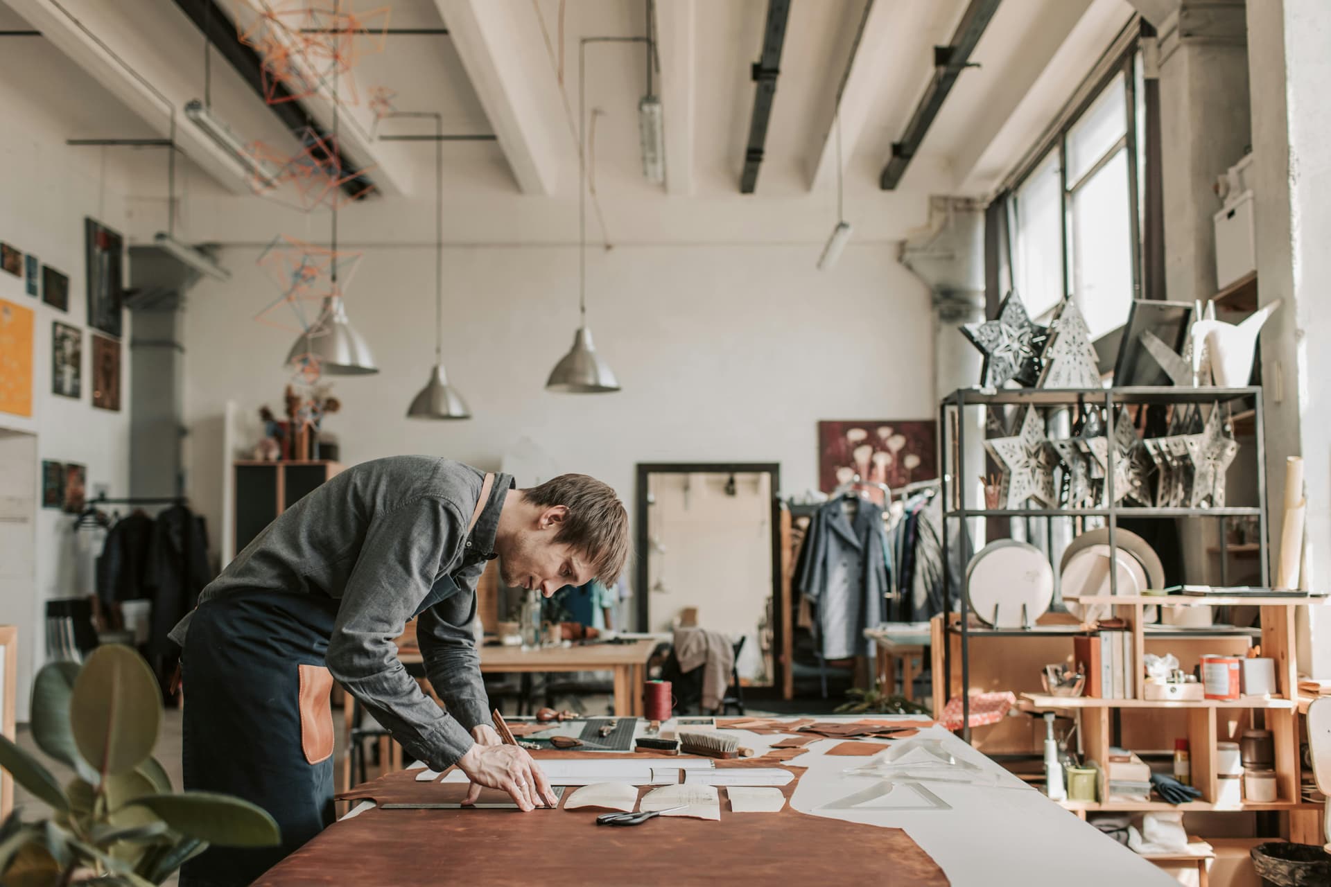 Leather workshop