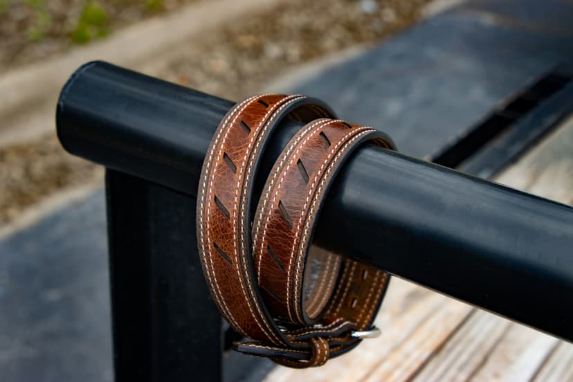 Braided Leather Belt